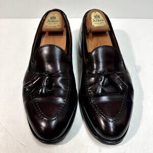NEW HEELS Alden 663 Tassel Moccasin Loafer (Burgundy Calf) Made in USA 11 D